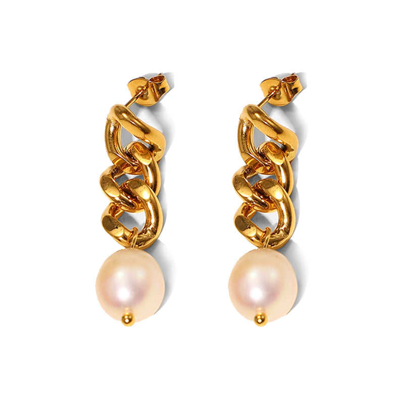 Shizuku Chain Earrings