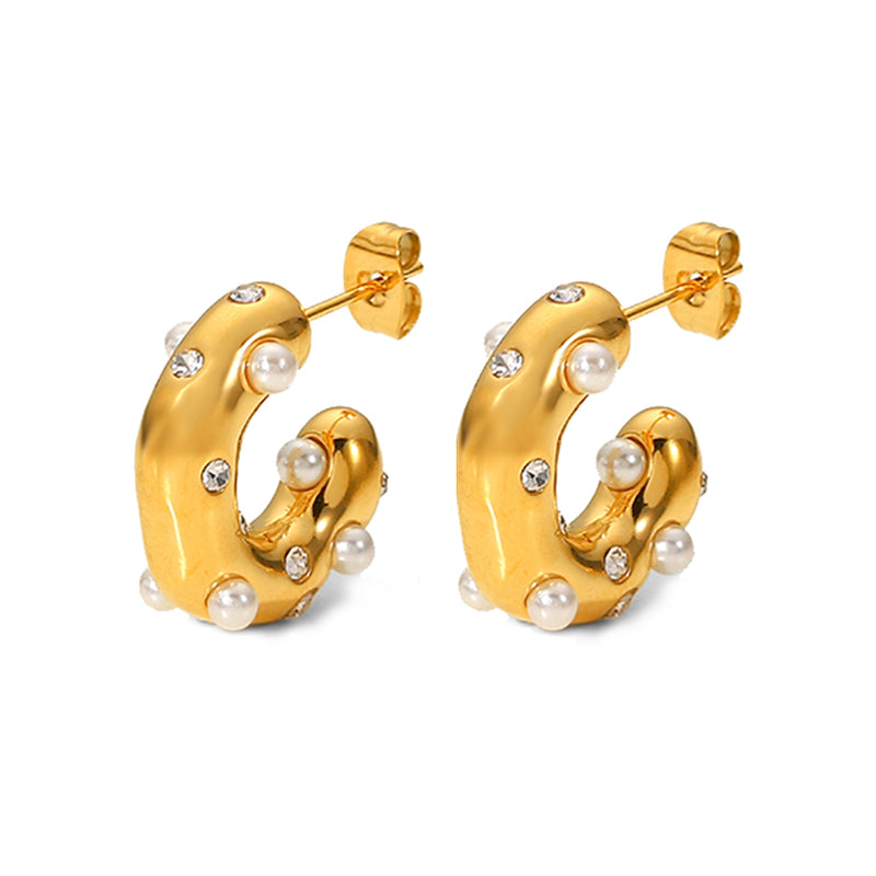 Stardust Hoops Earrings