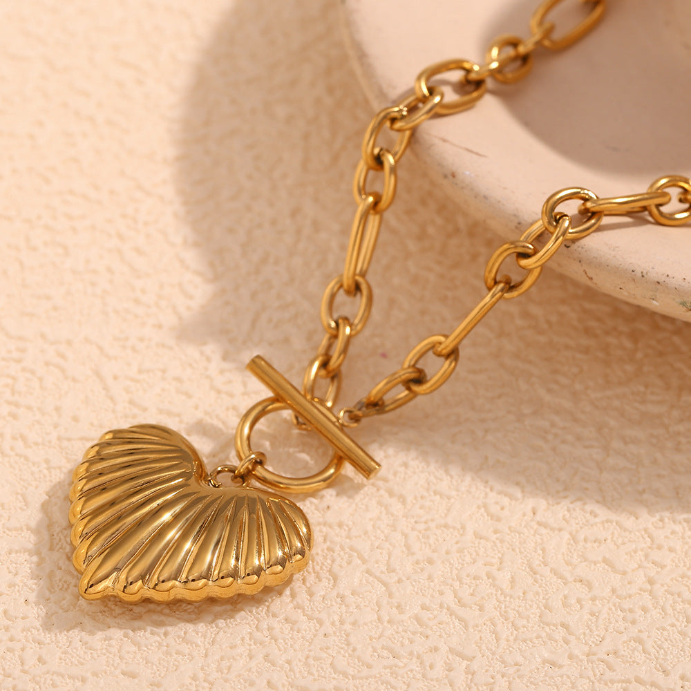 Ocean Heart Necklace
