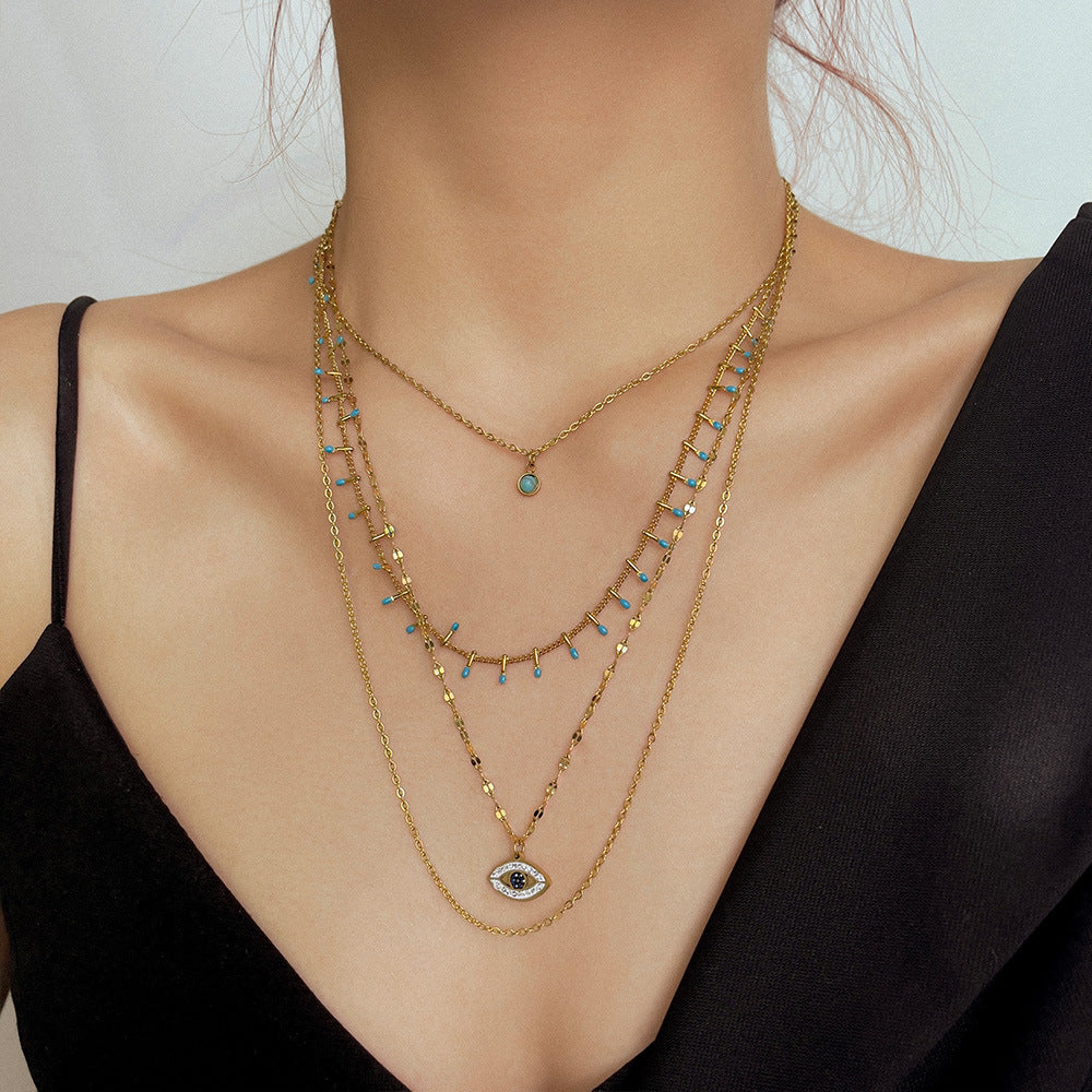 Evil Eye Layers Necklace