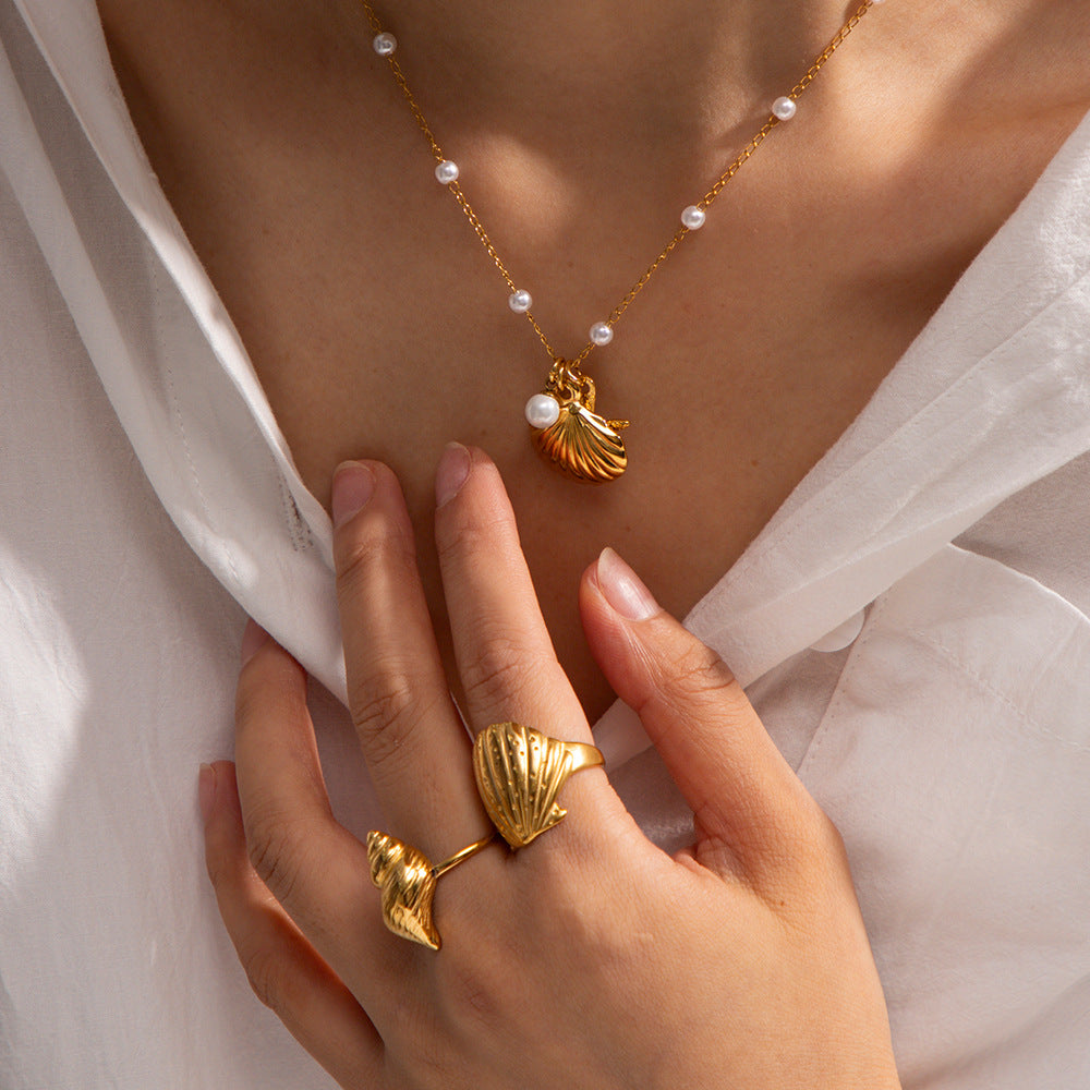 Coastal Cluster Necklace