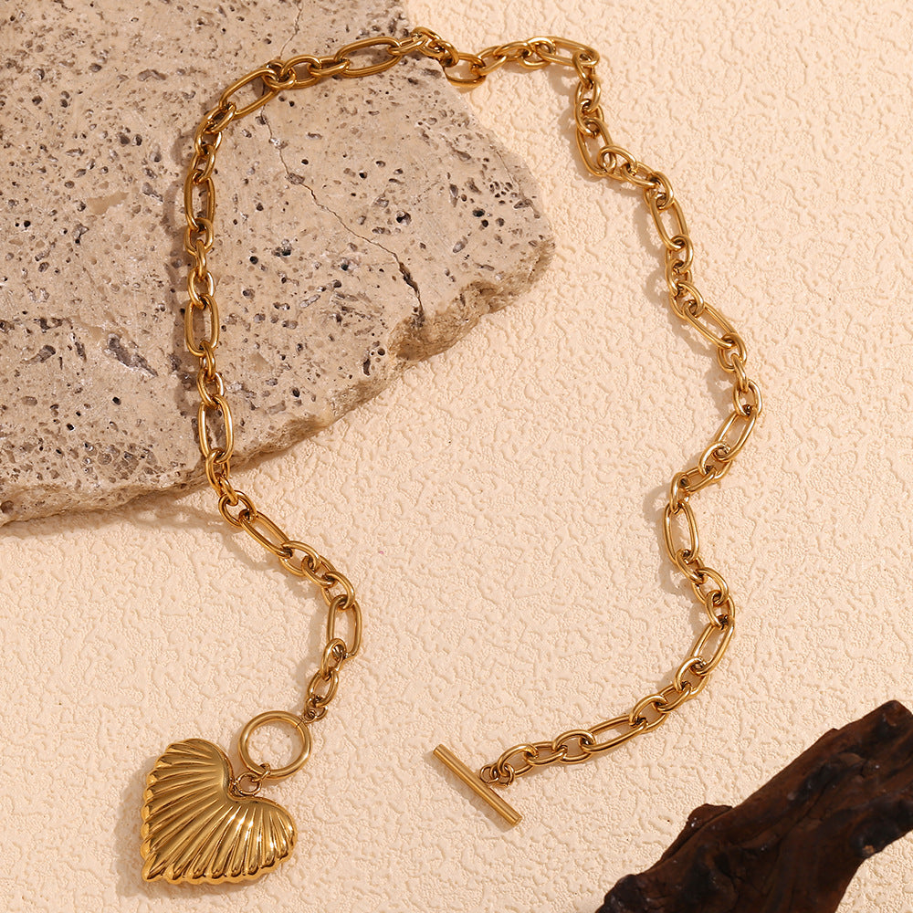Ocean Heart Necklace