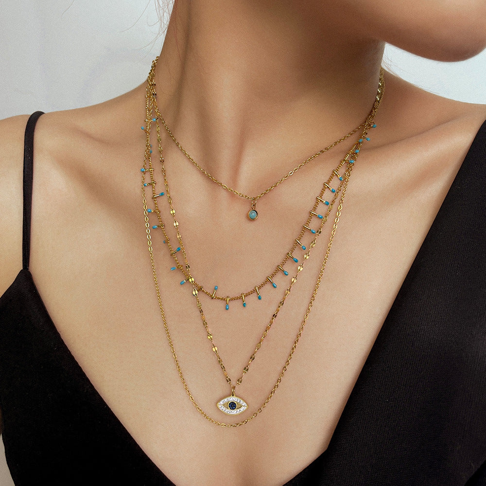 Evil Eye Layers Necklace