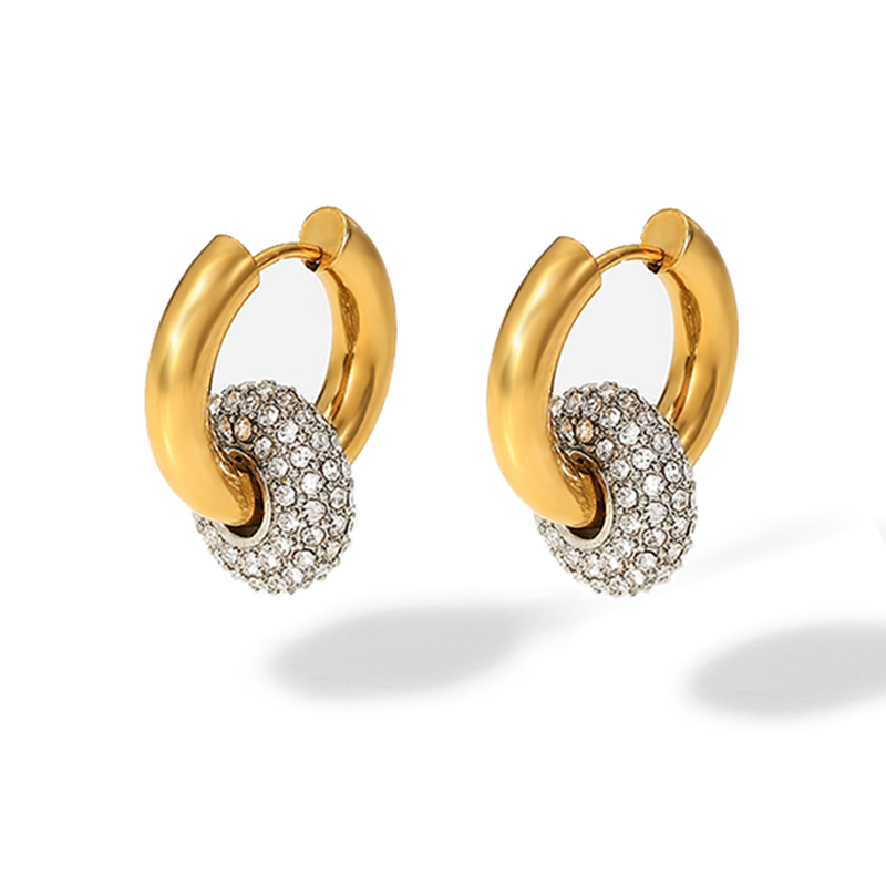 Glimmer Link Hoops