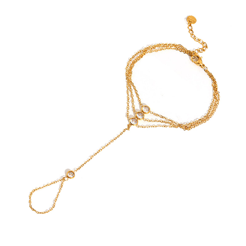Ethereal Hand Chain Bracelet