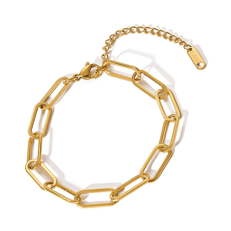 Paperclip Chain Bracelet