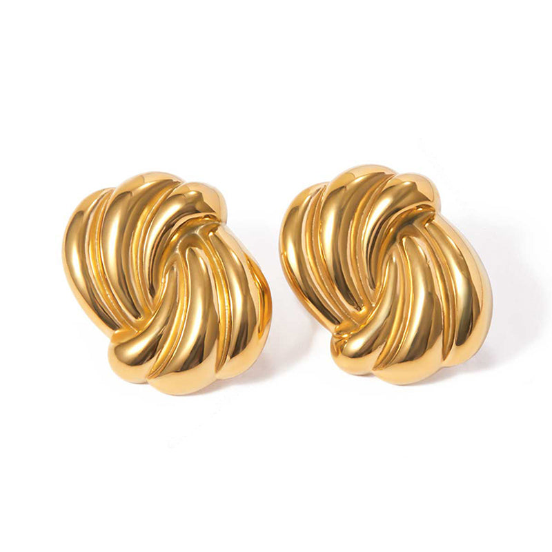 Croissant Knot Earrings