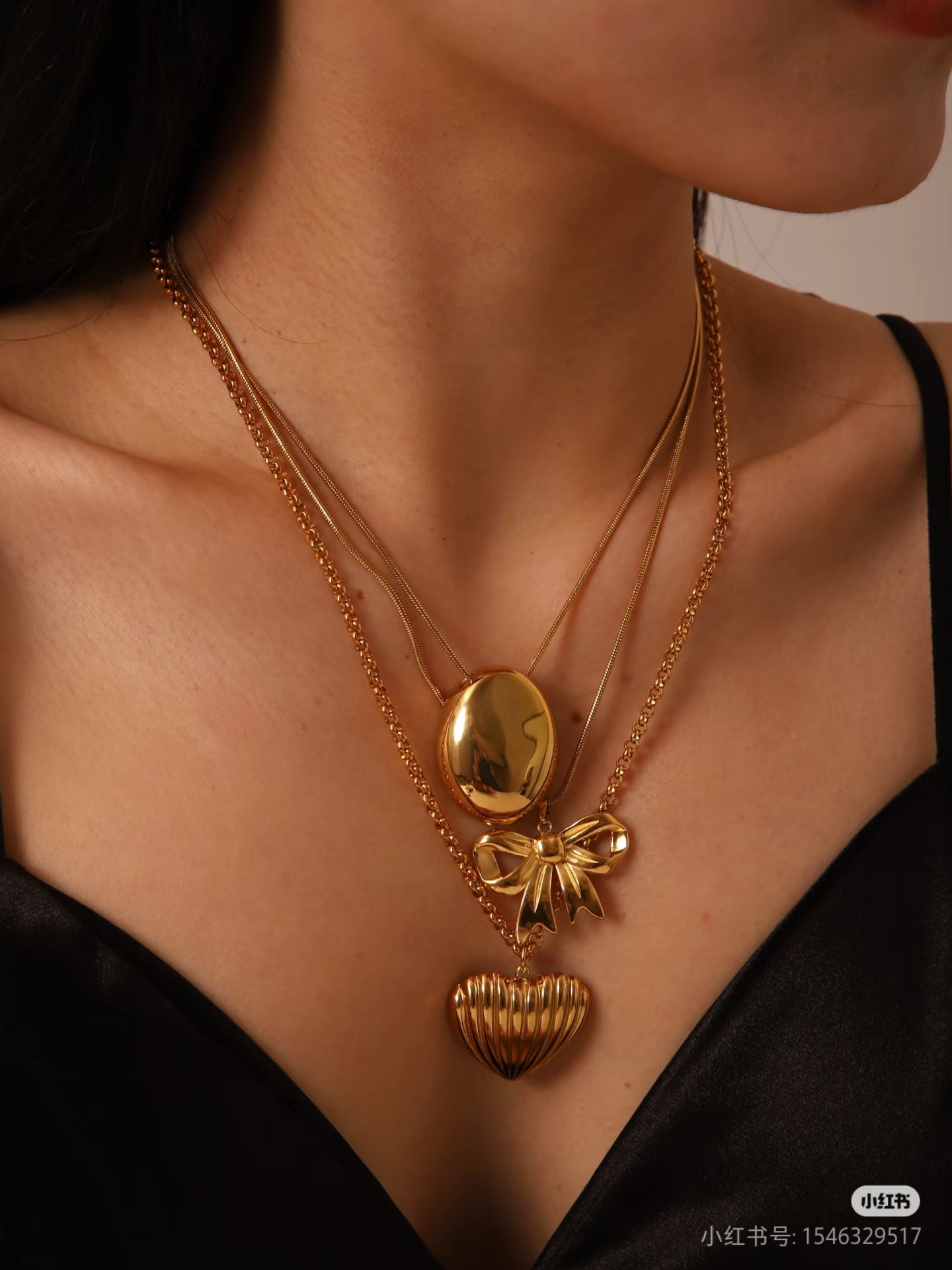 Ocean Heart Necklace