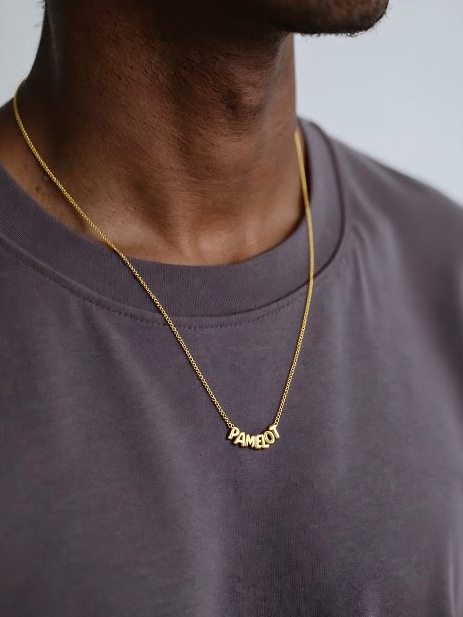 Bubble Font Custom Name Jewelry