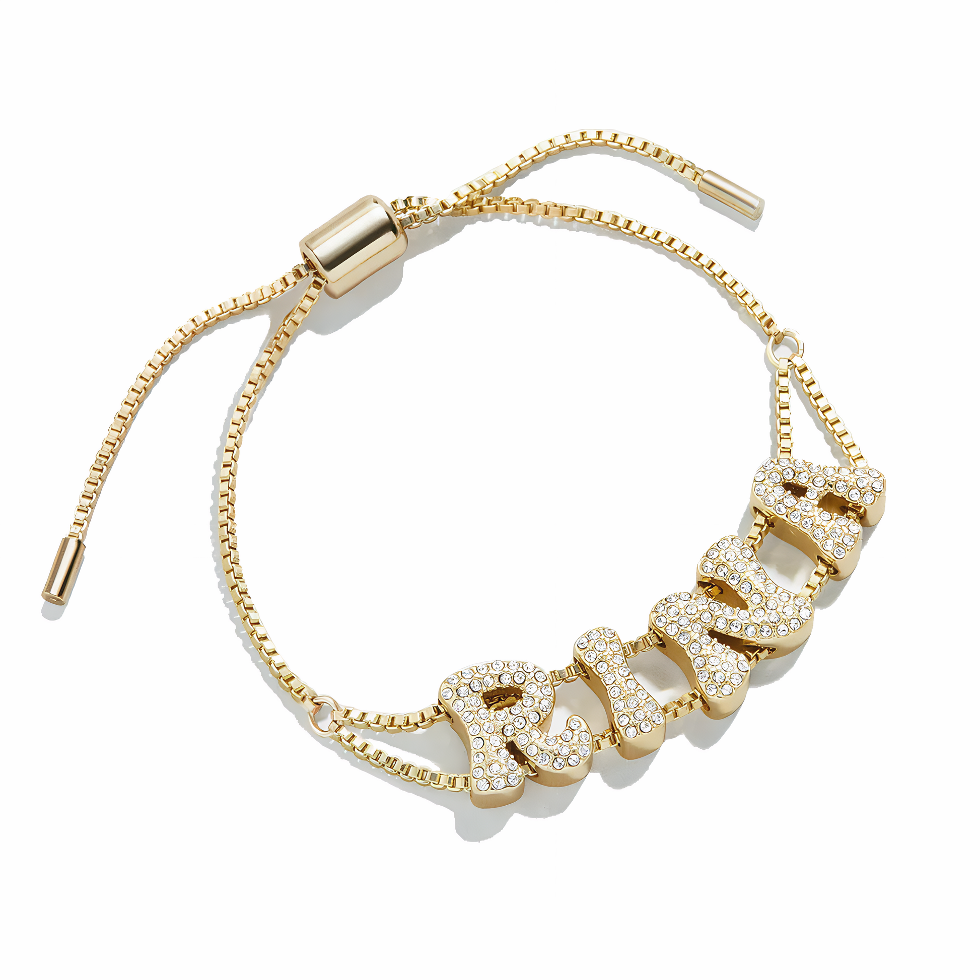 Sparkle Personalized Bubble Bracelet