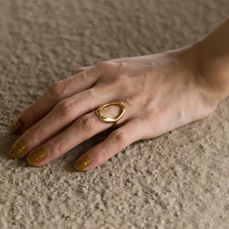 Ellipse Cuff Ring